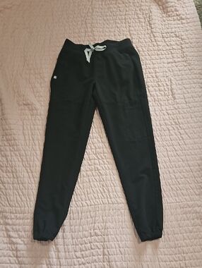 Figs Black Joggers